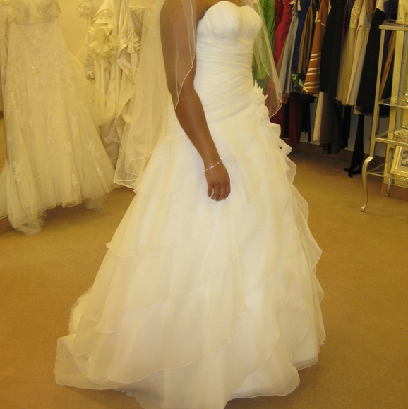 Demetrios Wedding Dress - Picture 1 of 12